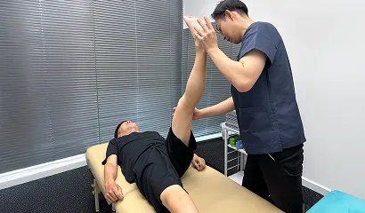 問診、身体のチェック