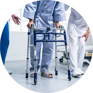 病院でのリハビリが終了し、通院先を探している